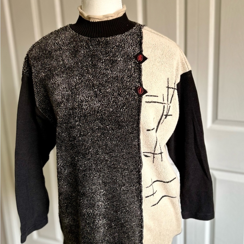 Asian Inspired Statement Piece Sweater